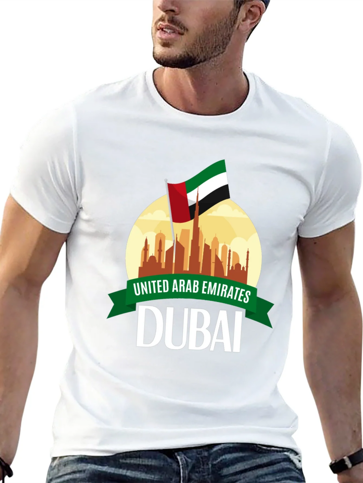 Dubai United Arab Emirates Graphic Tee product image 12