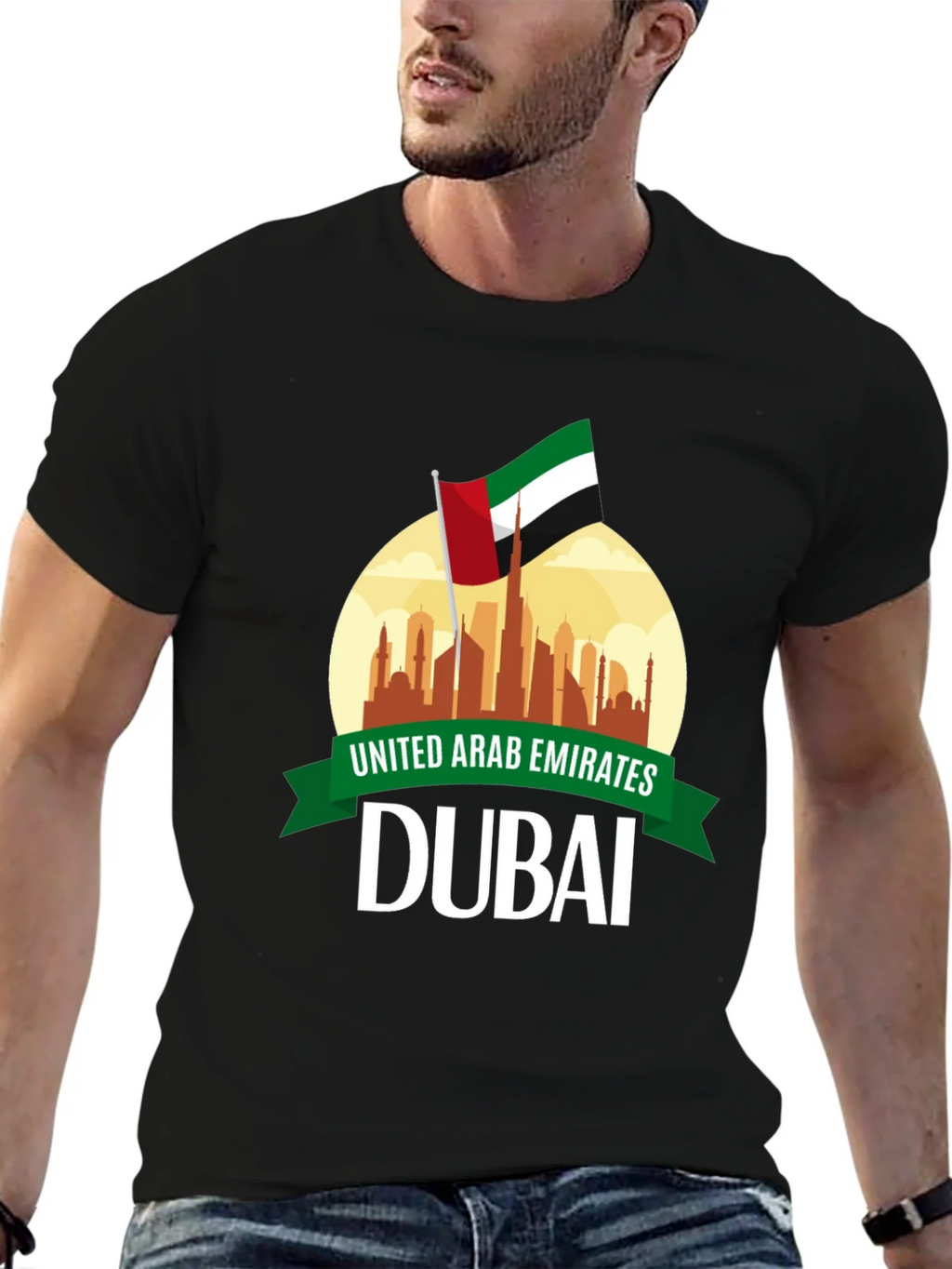 Dubai United Arab Emirates Graphic Tee product image 6