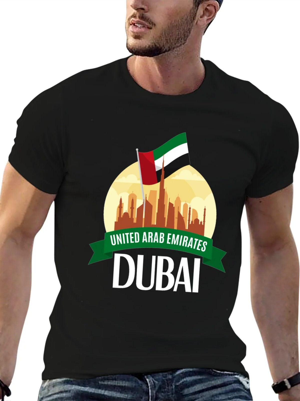 Dubai United Arab Emirates Graphic Tee product image 6