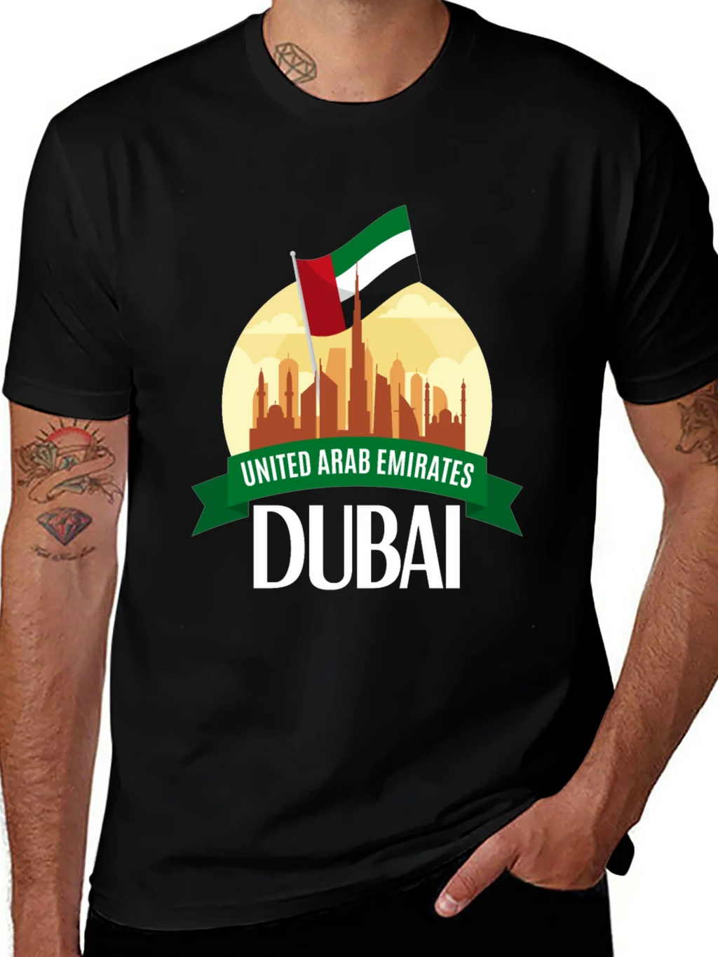 Dubai United Arab Emirates Graphic Tee product image 1