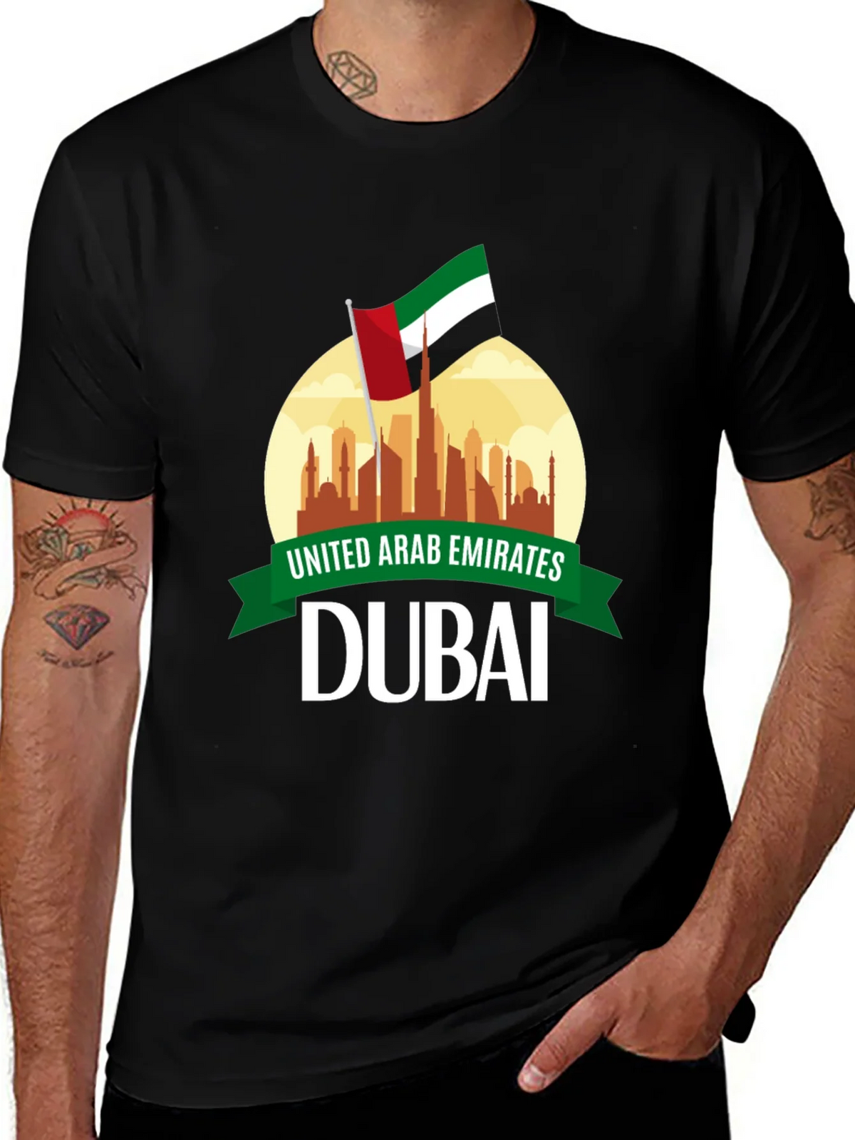 Dubai United Arab Emirates Graphic Tee product image 1