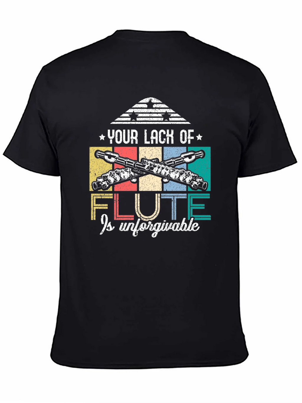 Flute Lack Is Unforgivable Graphic Tee product image 4