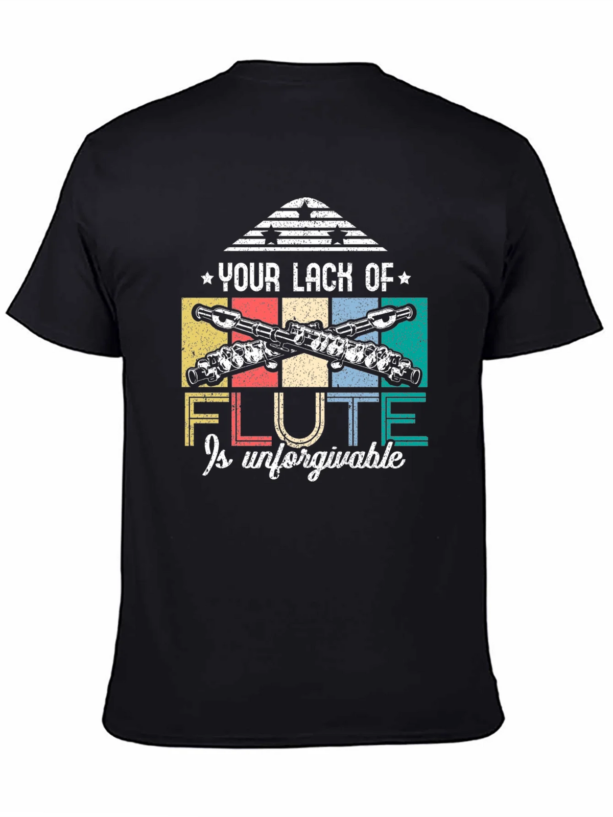 Flute Lack Is Unforgivable Graphic Tee product image 4