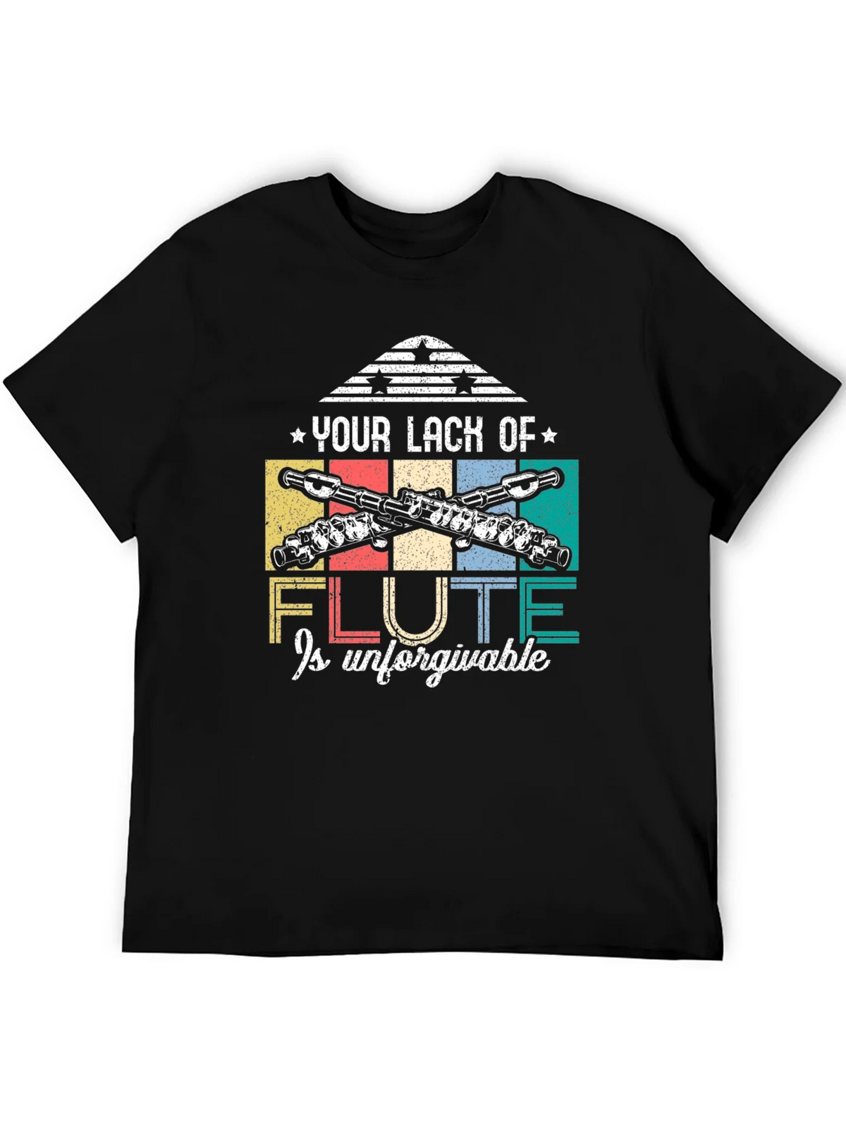 Flute Lack Is Unforgivable Graphic Tee product image 5