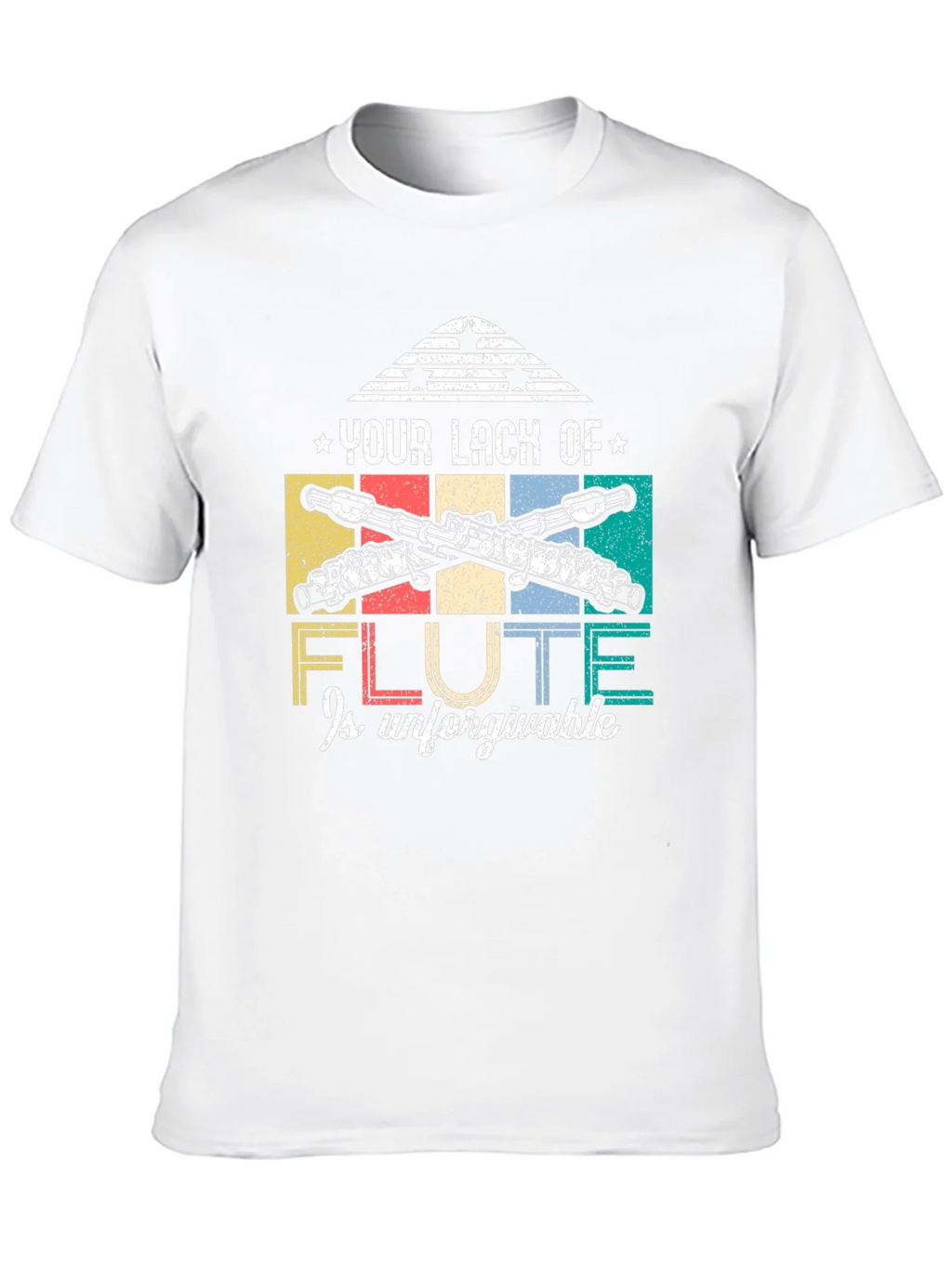 Flute Lack Is Unforgivable Graphic Tee product image 9