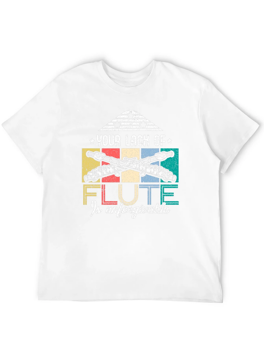 Flute Lack Is Unforgivable Graphic Tee product image 11