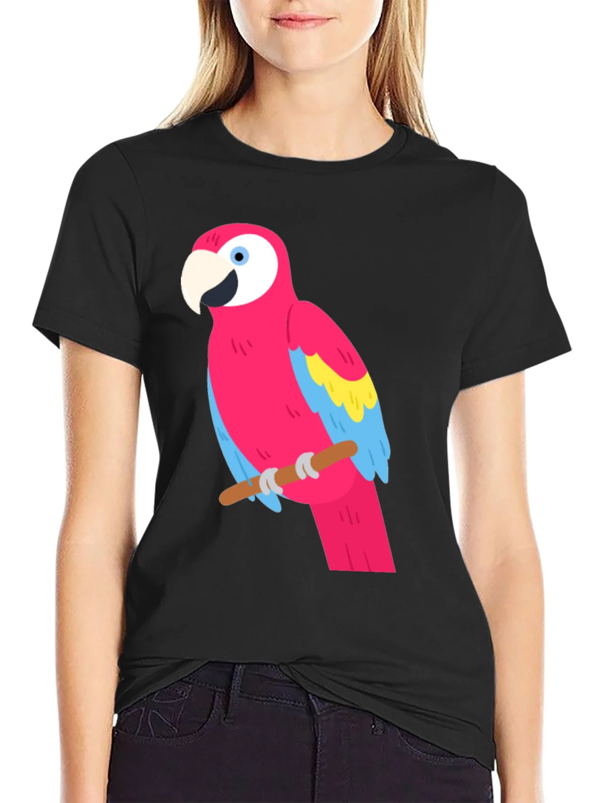 Parrot Graphic Tee - Tropical Bird T-Shirt product image 2