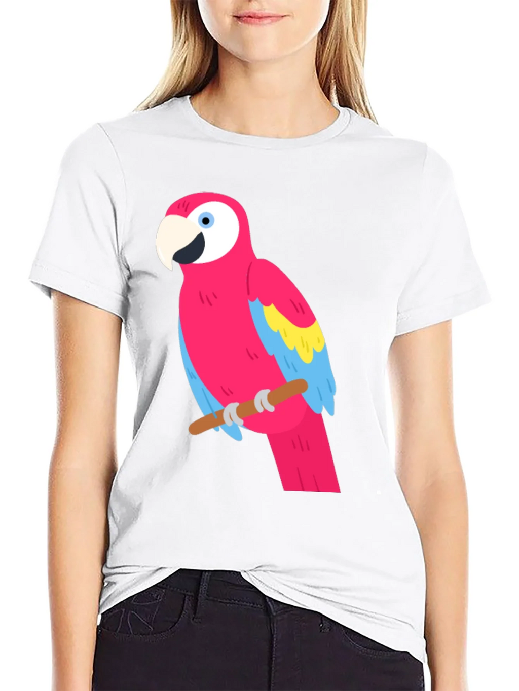 Parrot Graphic Tee - Tropical Bird T-Shirt product image 8