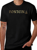 Fontein Black T-Shirt with Gold Logo product image 1