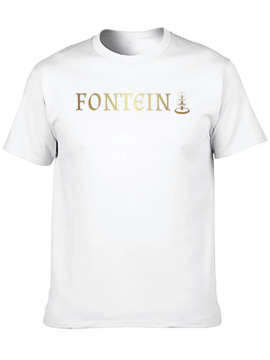 Fontein Black T-Shirt with Gold Logo product image 9