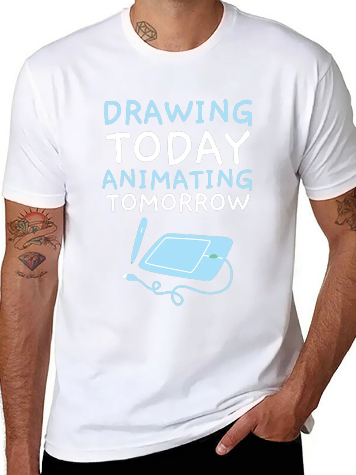Drawing Today Animating Tomorrow T-Shirt product image 7