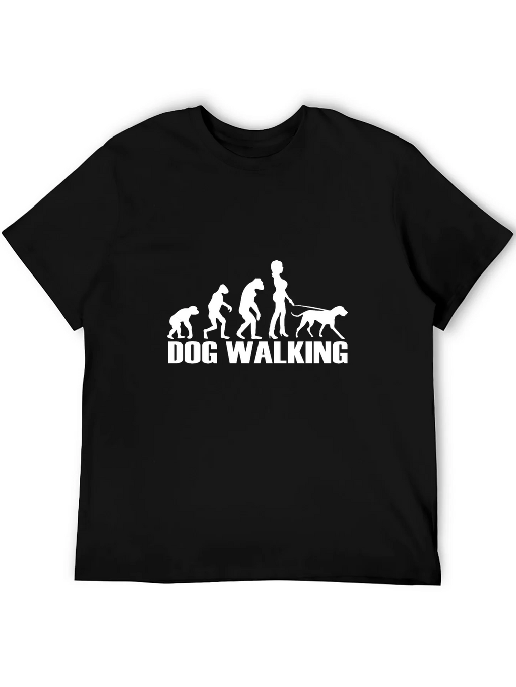 Dog Walking Evolution Graphic Tee - Unisex product image 5