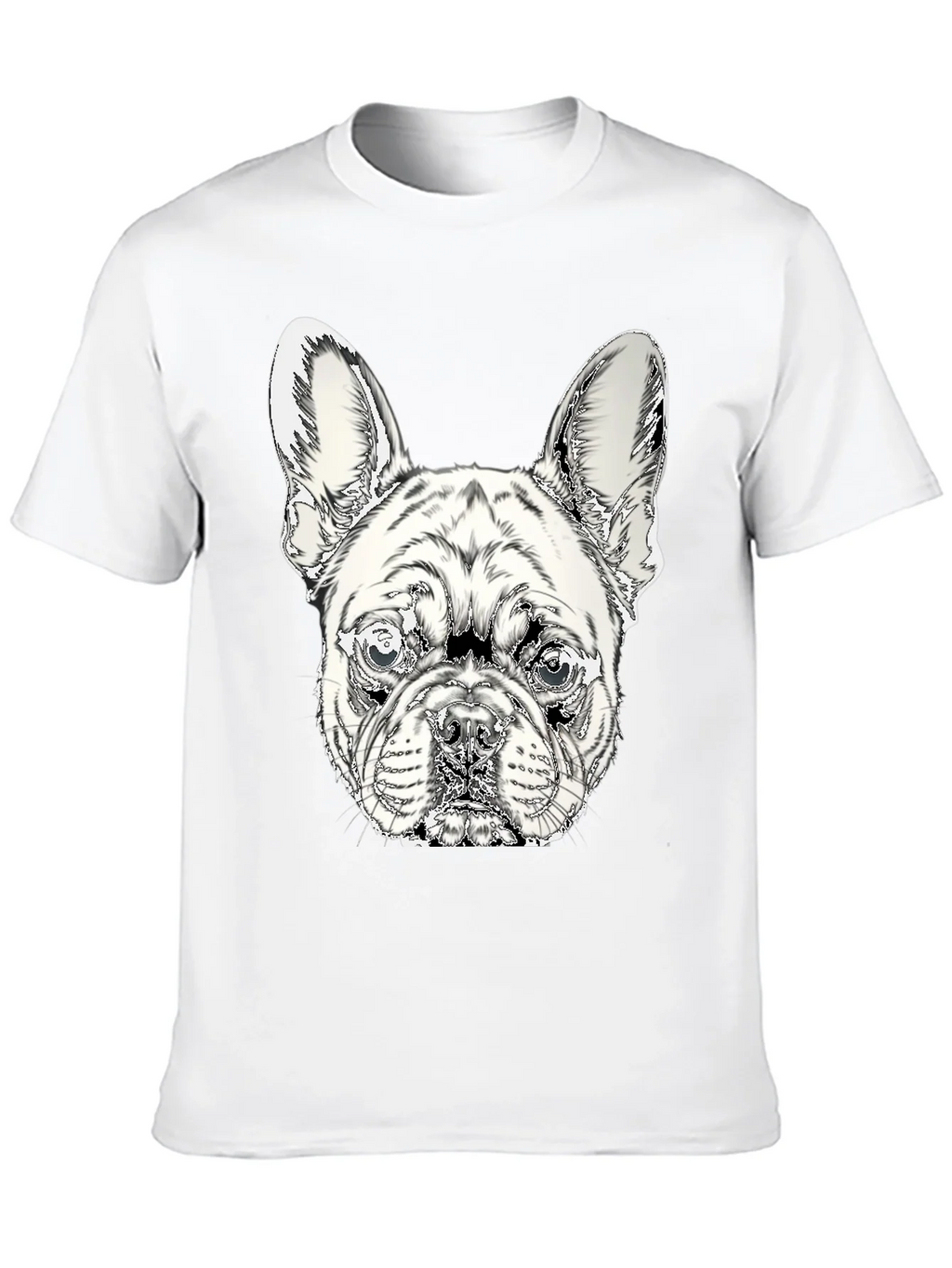 French Bulldog Graphic Tee - Stylish Black Cotton Shirt product image 9
