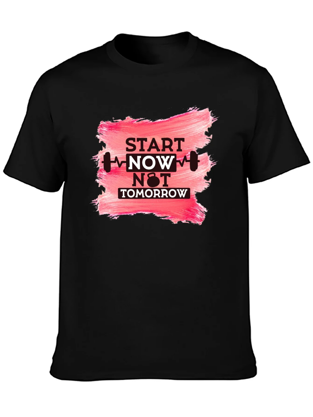 Motivational Workout T-Shirt - Start Now product image 3