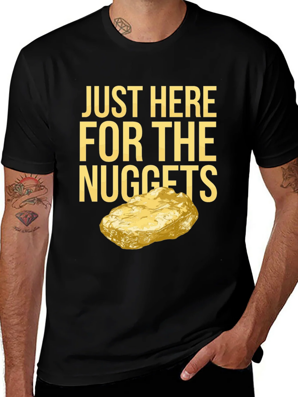 Just Here For The Nuggets T-Shirt product image 1