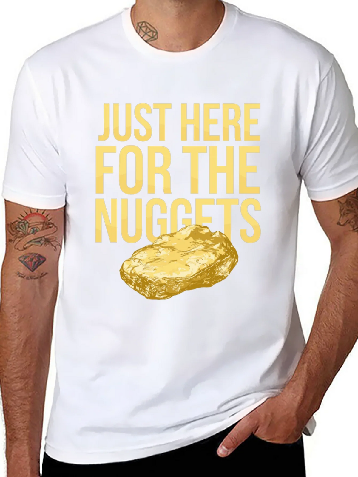 Just Here For The Nuggets T-Shirt product image 7