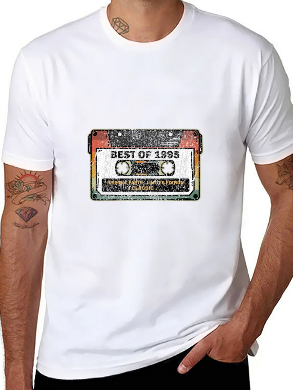 Best of 1995 Cassette Tape T-Shirt product image 7