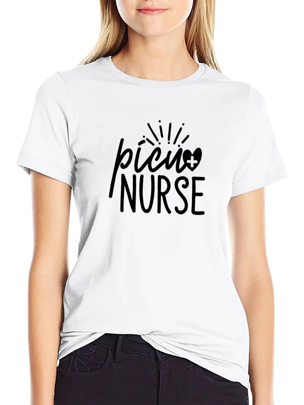 PICU Nurse Graphic T-Shirt product image 8