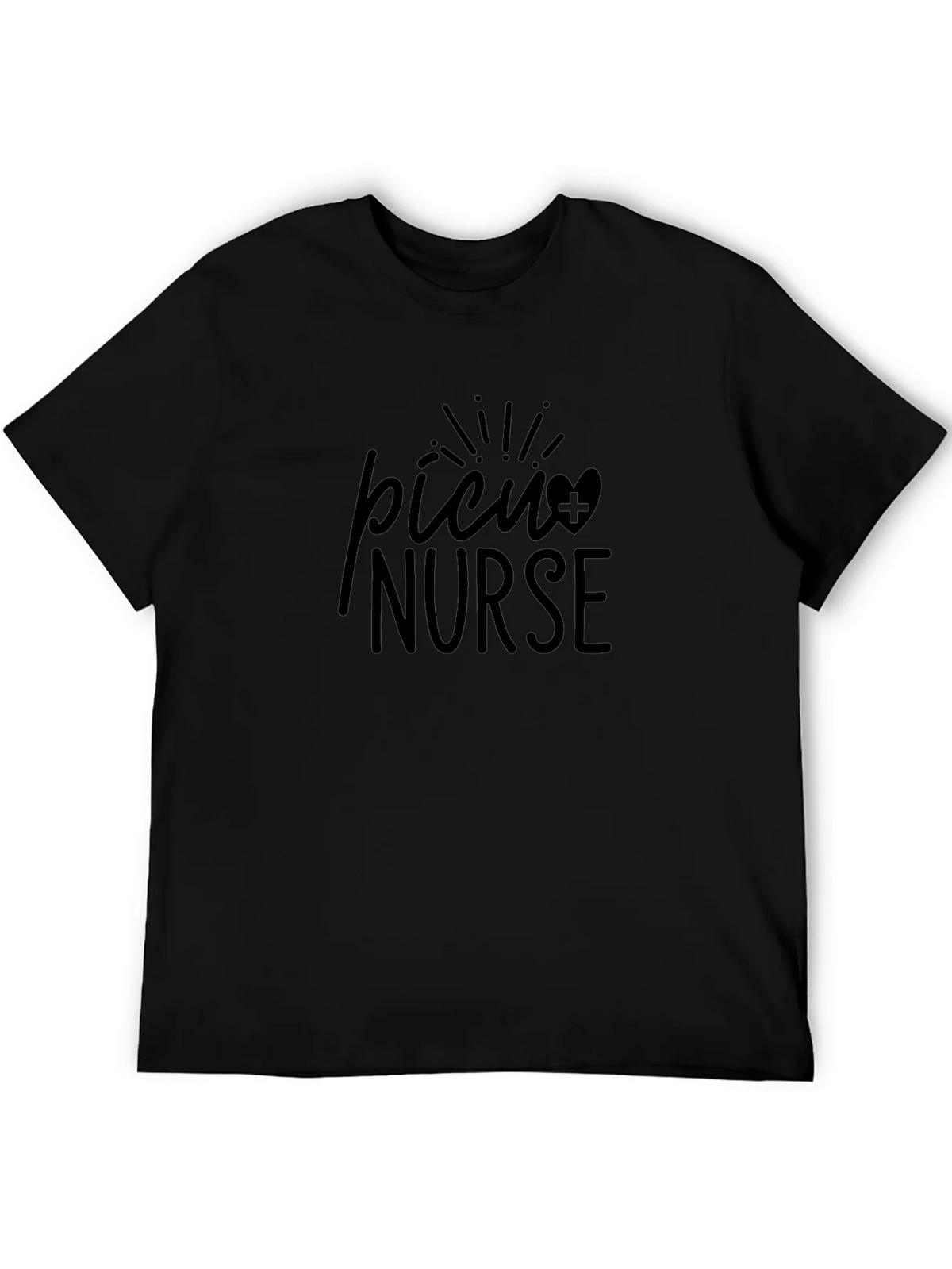PICU Nurse Graphic T-Shirt product image 5
