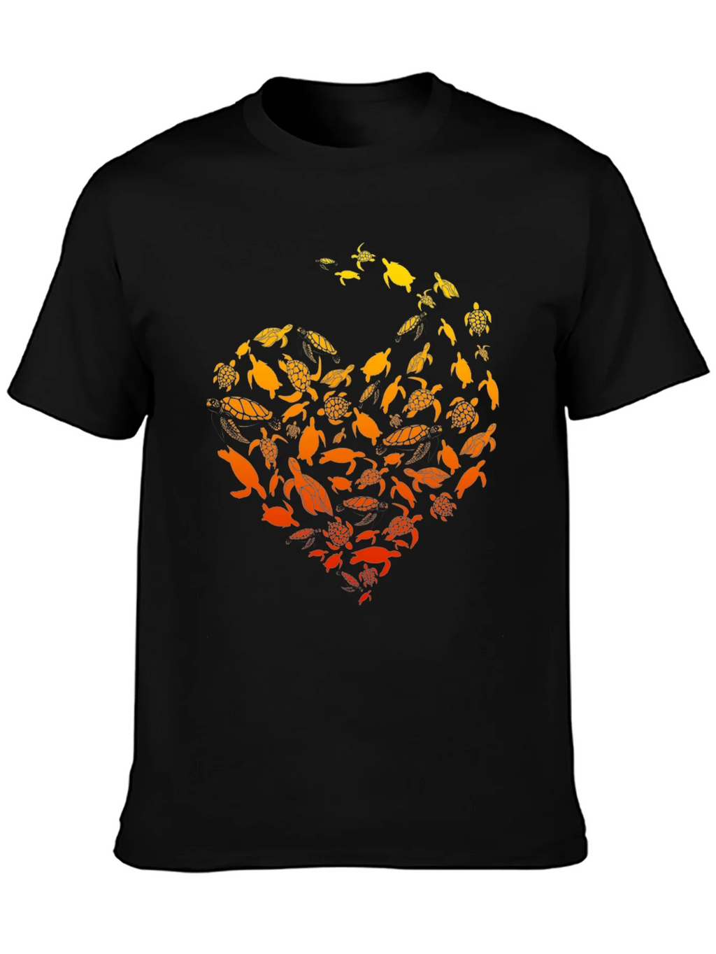 Turtle Love Graphic T-Shirt - Black product image 3