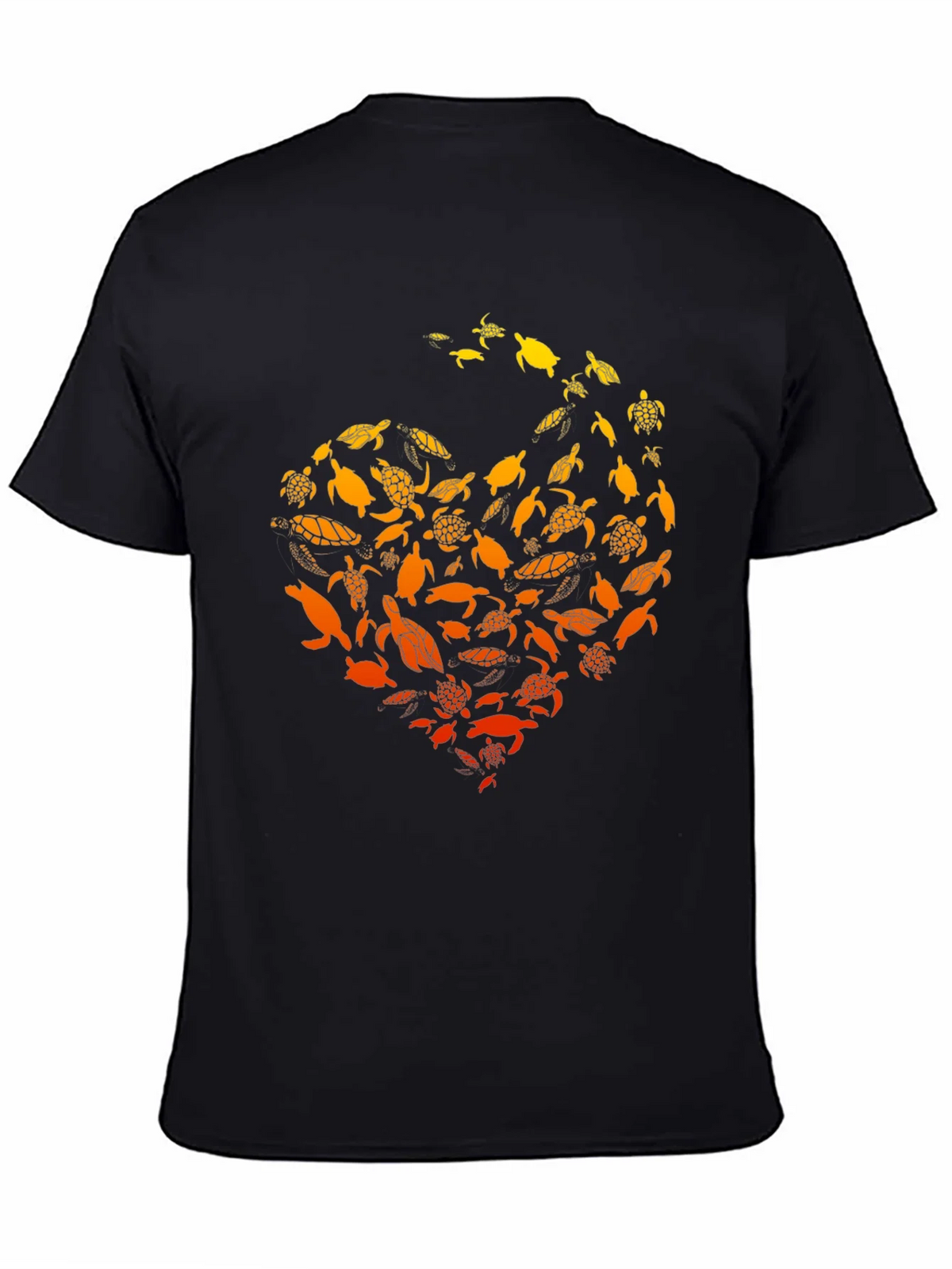 Turtle Love Graphic T-Shirt - Black product image 4