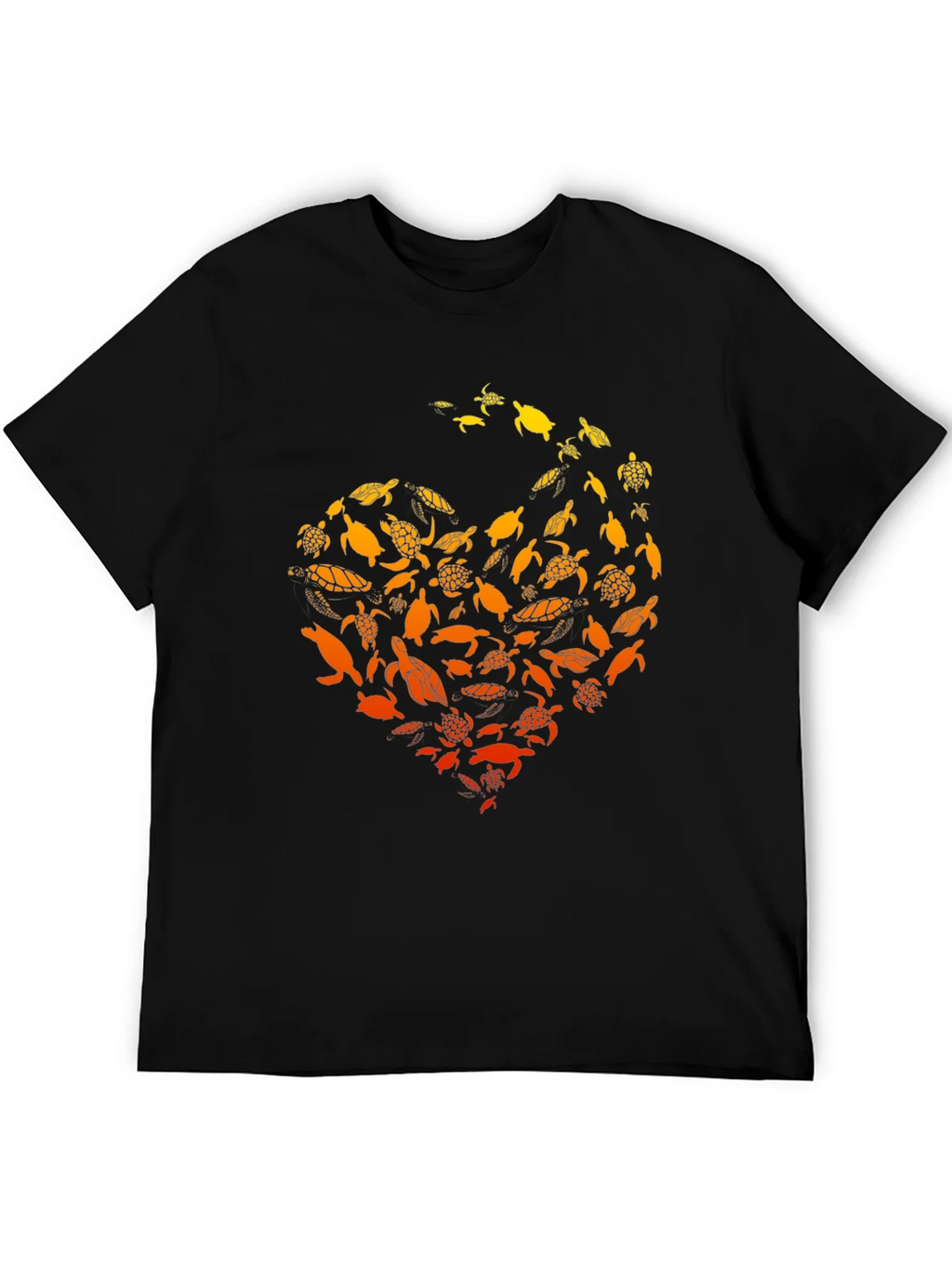 Turtle Love Graphic T-Shirt - Black product image 5