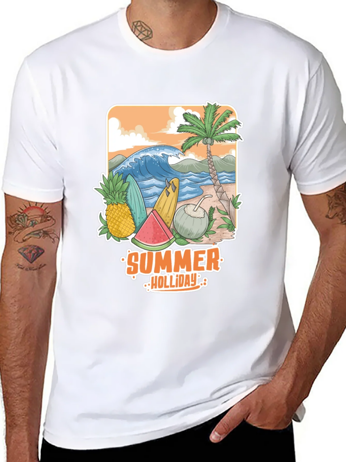 Summer Holiday Graphic Tee - Beach Vibes product image 7