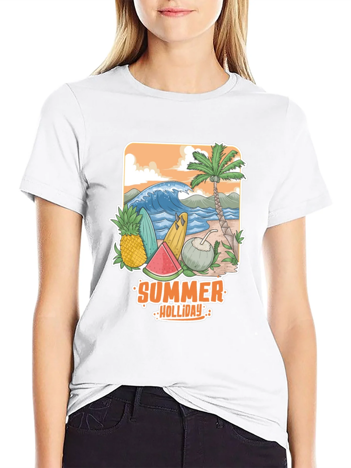 Summer Holiday Graphic Tee - Beach Vibes product image 8