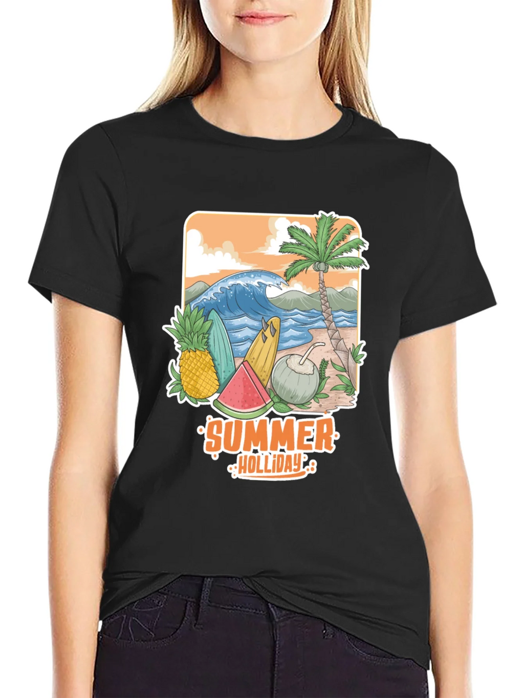 Summer Holiday Graphic Tee - Beach Vibes product image 2