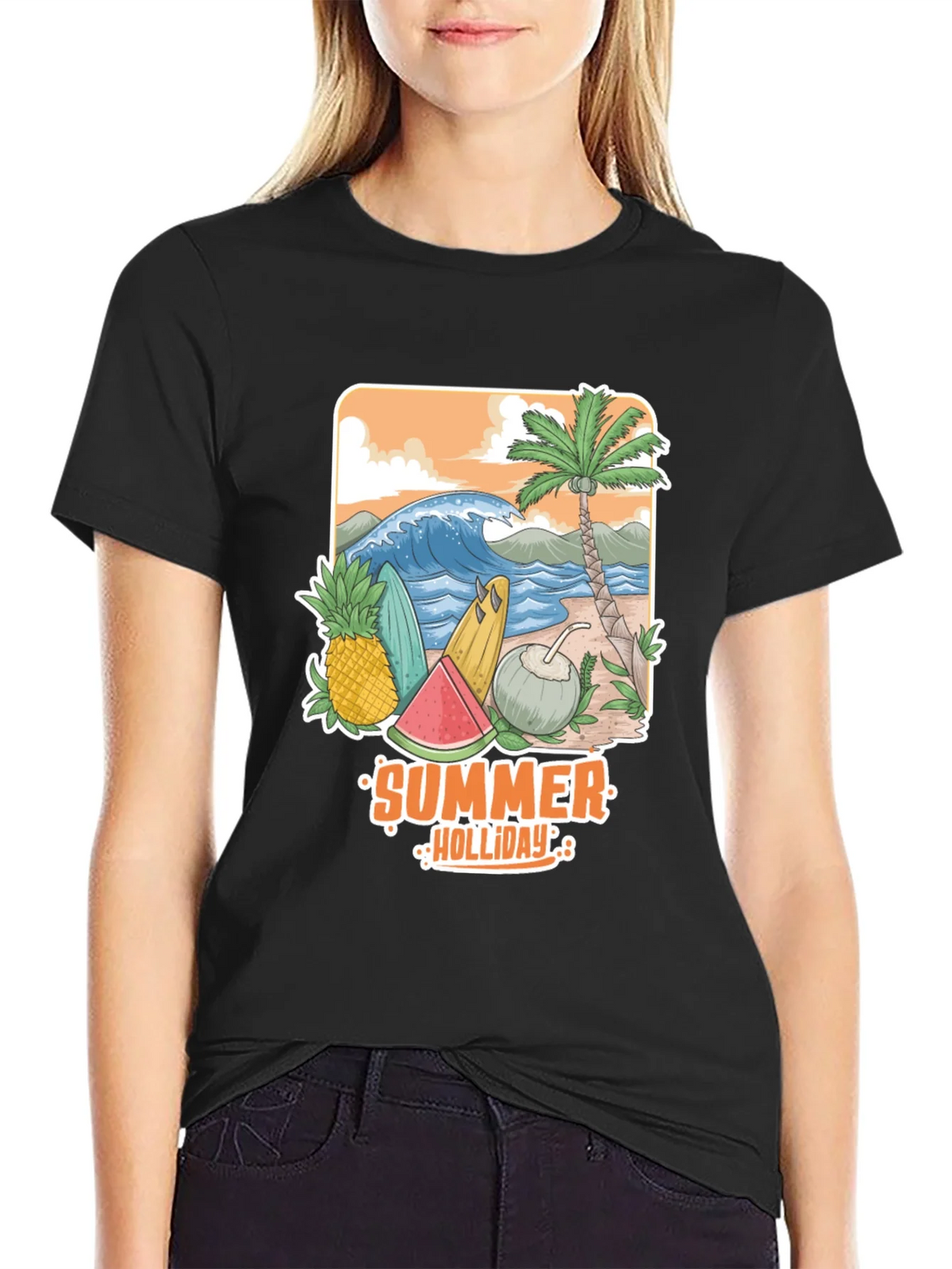 Summer Holiday Graphic Tee - Beach Vibes product image 2