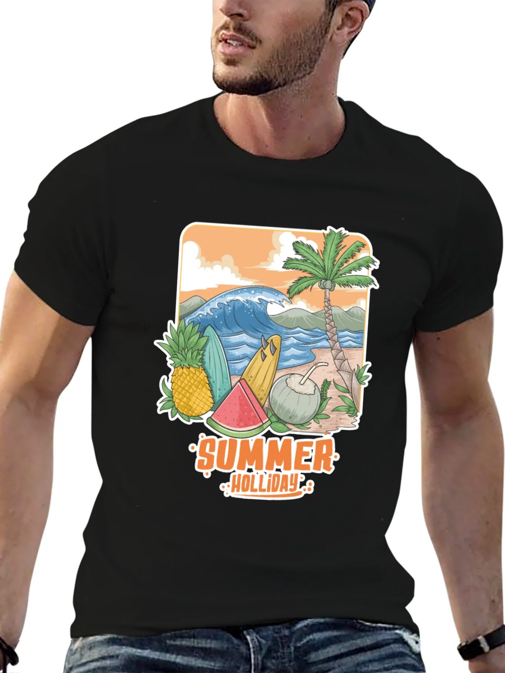 Summer Holiday Graphic Tee - Beach Vibes product image 6