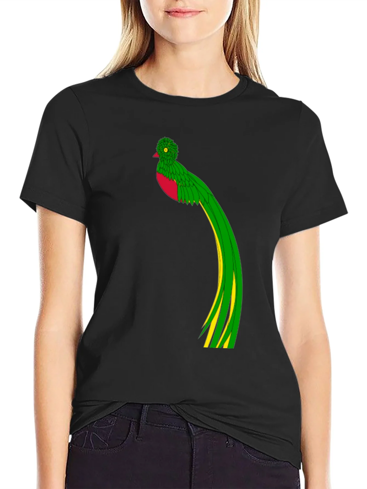 Quetzal Bird Graphic Tee - Stylish Unisex T-Shirt product image 2