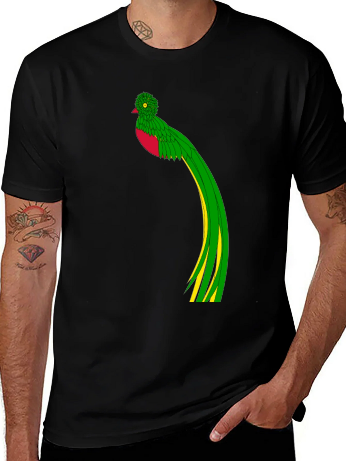 Quetzal Bird Graphic Tee - Stylish Unisex T-Shirt product image 1
