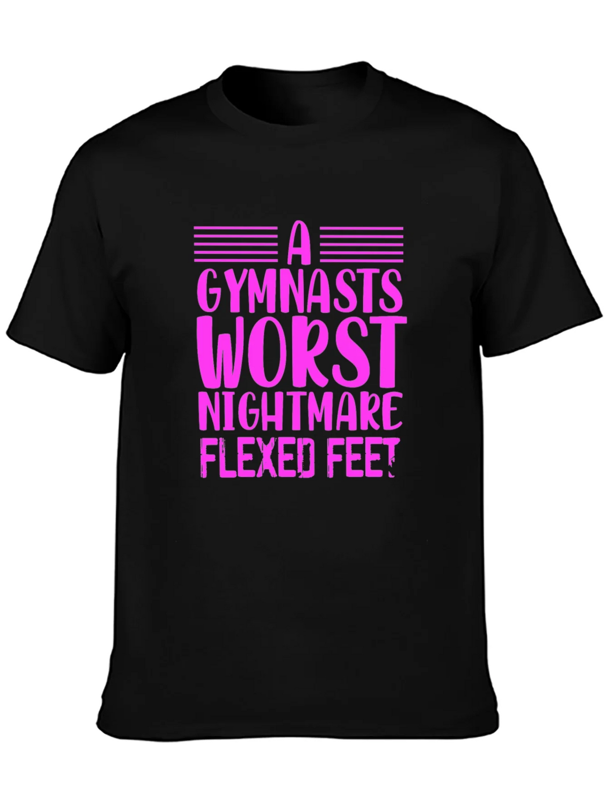 Gymnasts Nightmare T-Shirt Funny Gymnastics Tee product image 3