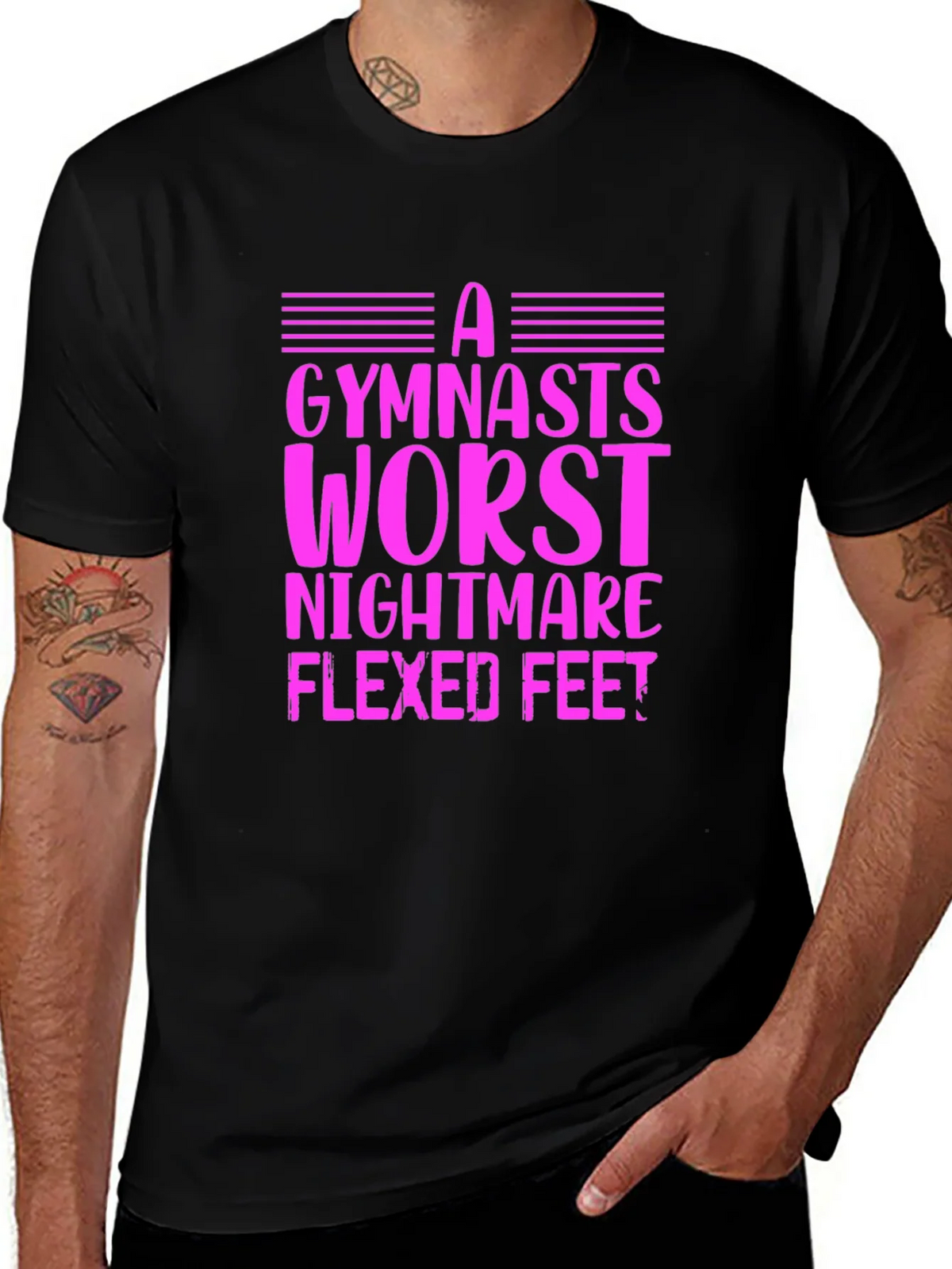 Gymnasts Nightmare T-Shirt Funny Gymnastics Tee product image 1