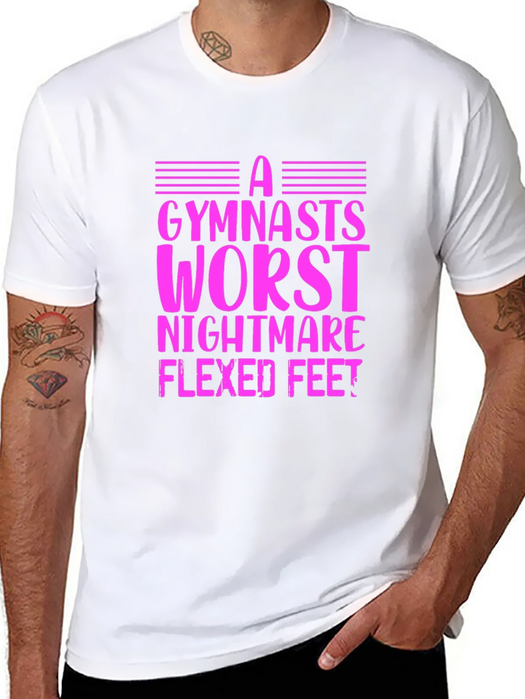 Gymnasts Nightmare T-Shirt Funny Gymnastics Tee product image 7