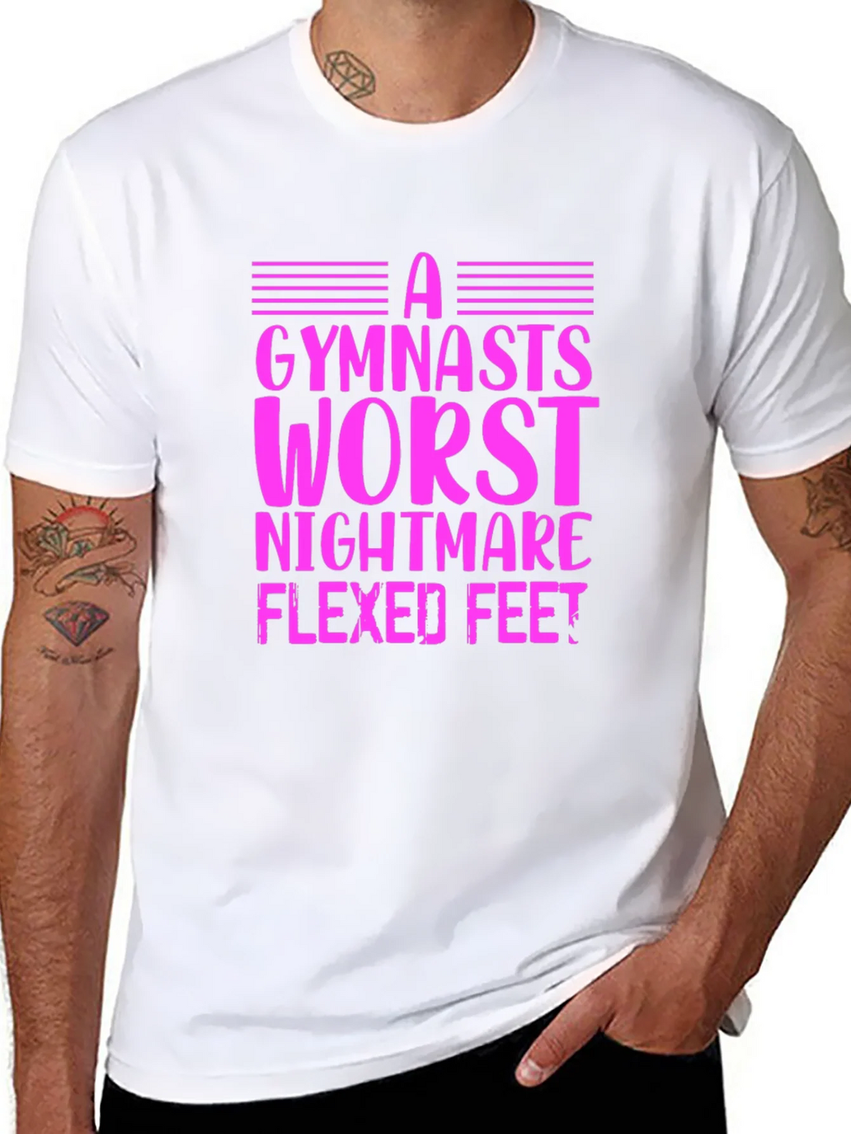 Gymnasts Nightmare T-Shirt Funny Gymnastics Tee product image 7