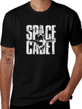 Space Cadet Shuttle T-Shirt - Black product image 1