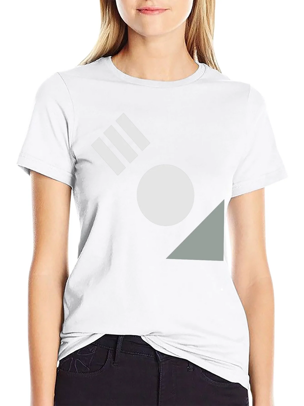 Geometric Black T-Shirt - Modern Design product image 8