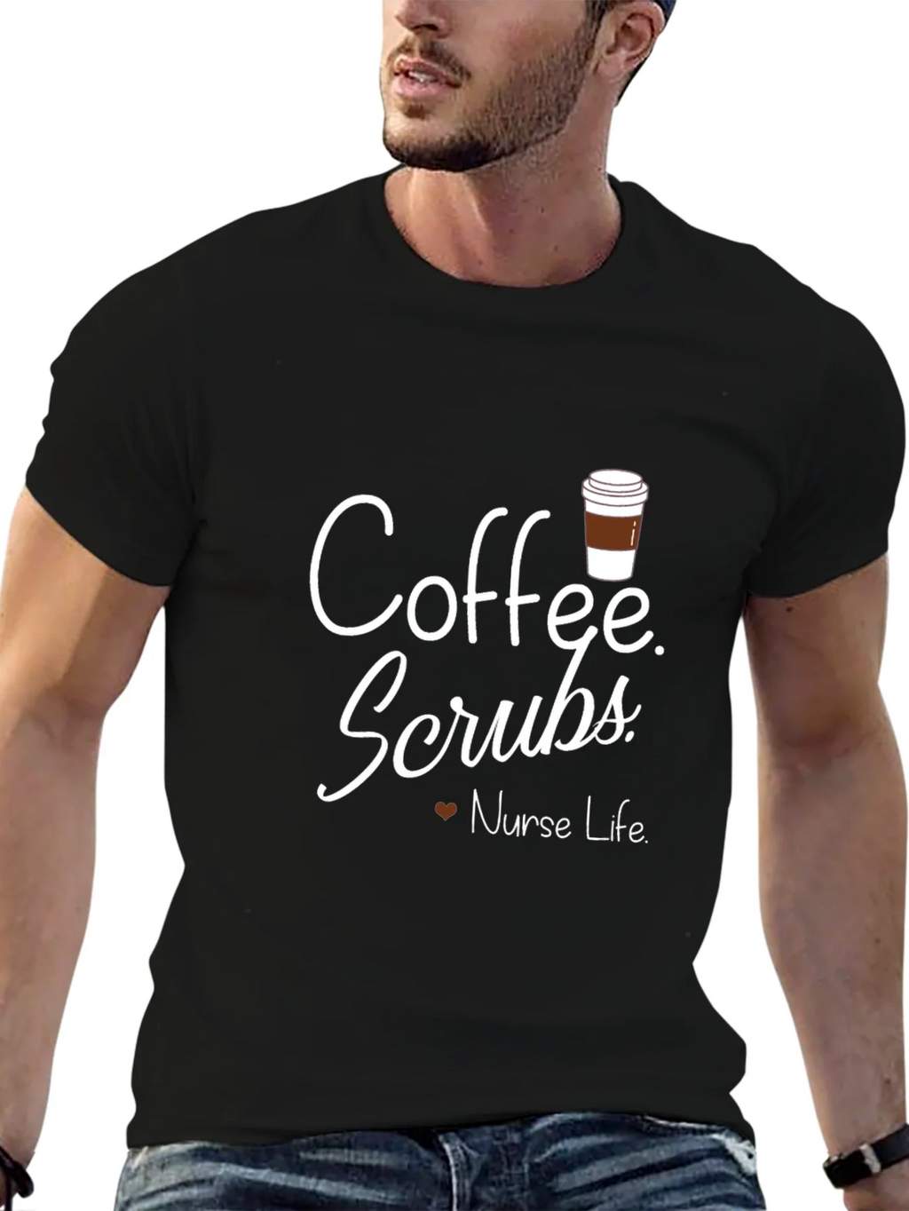 Coffee Scrubs Nurse Life T-Shirt product image 6