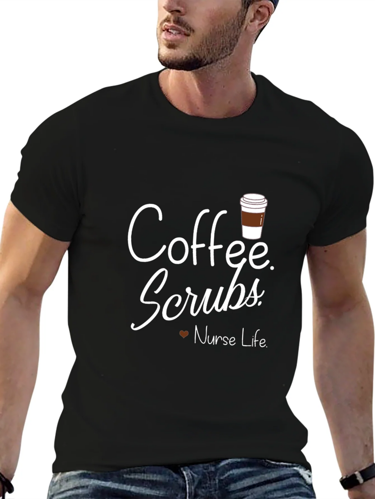 Coffee Scrubs Nurse Life T-Shirt product image 6