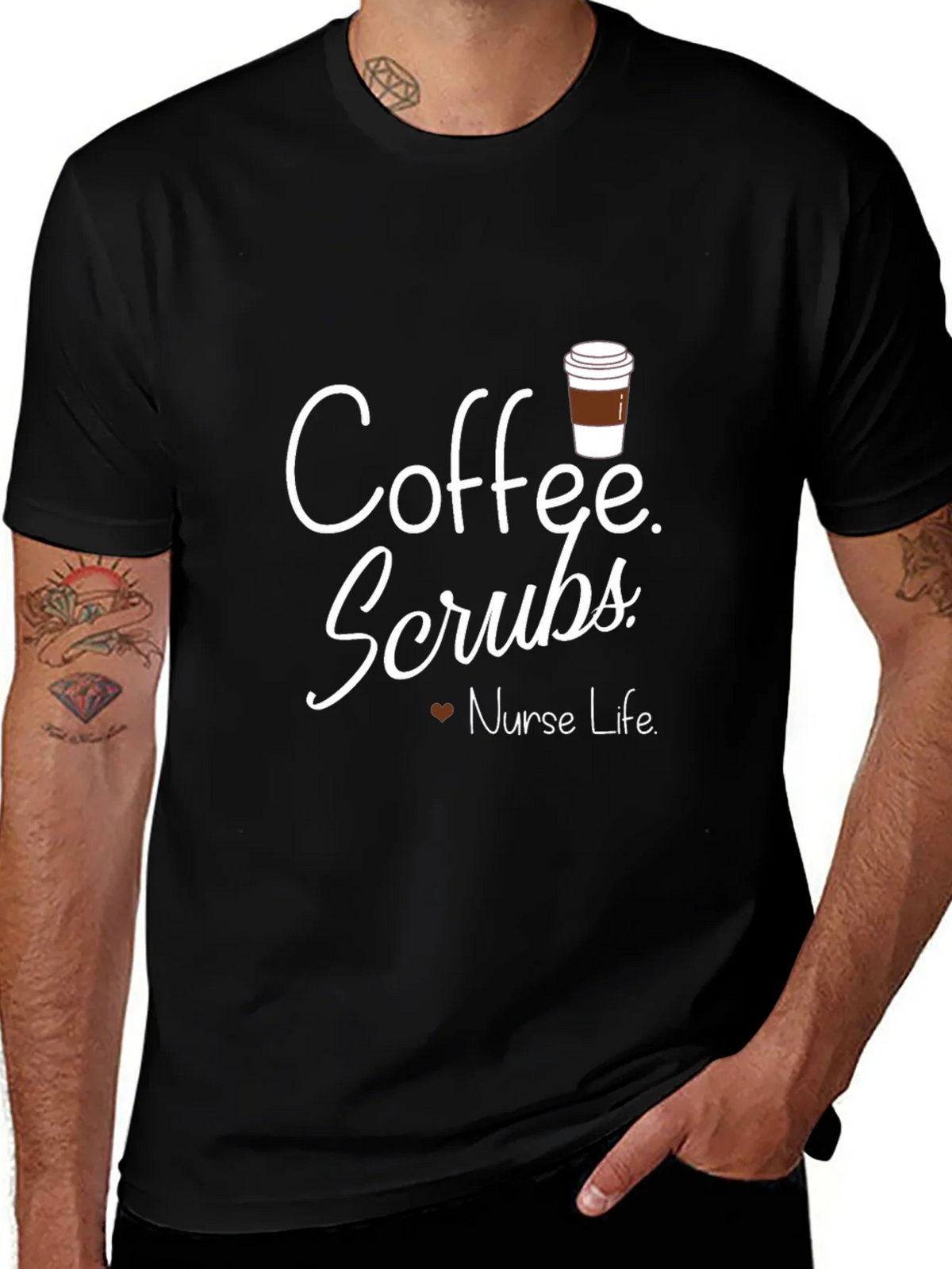 Coffee Scrubs Nurse Life T-Shirt product image 1