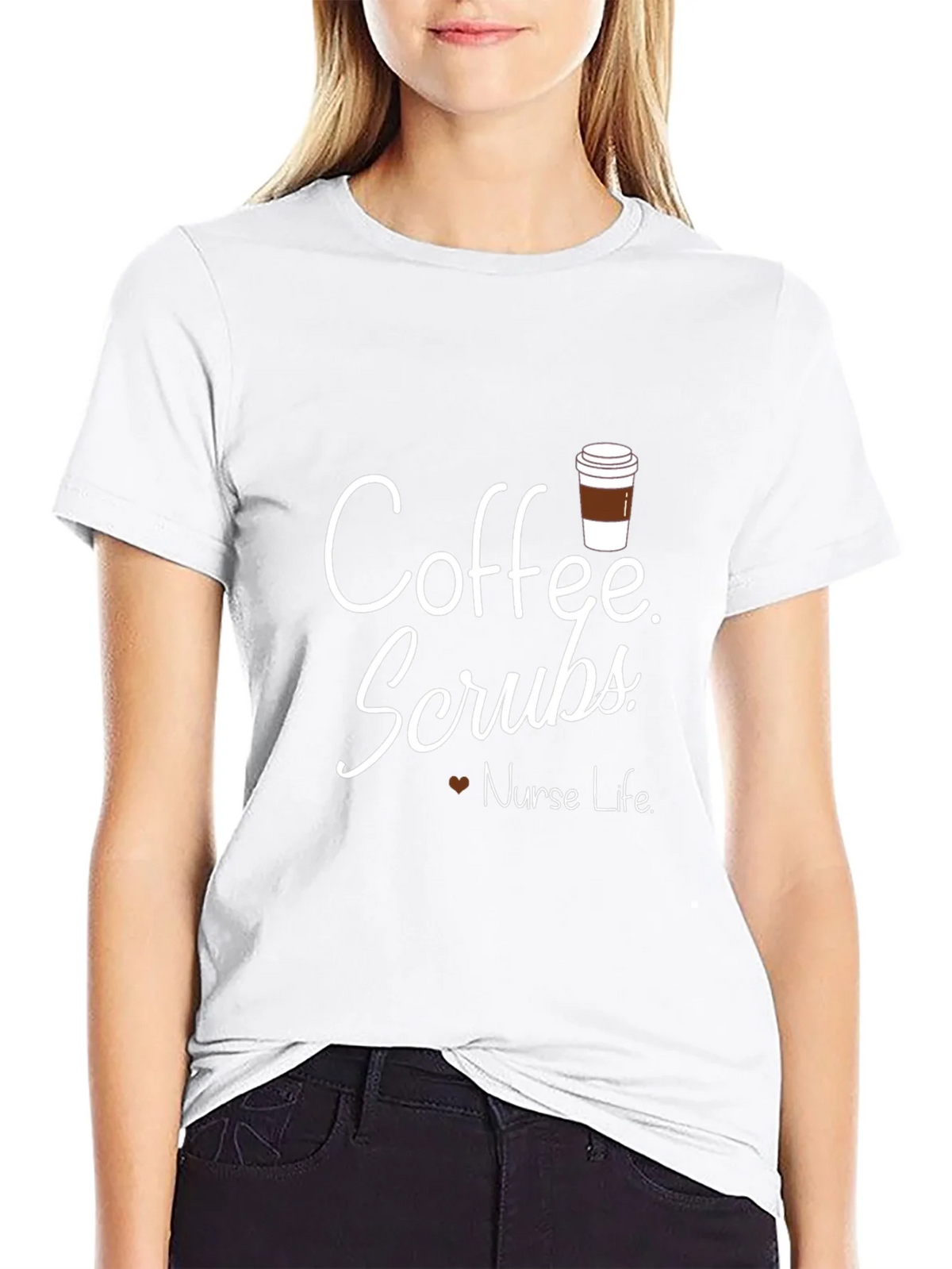 Coffee Scrubs Nurse Life T-Shirt product image 8