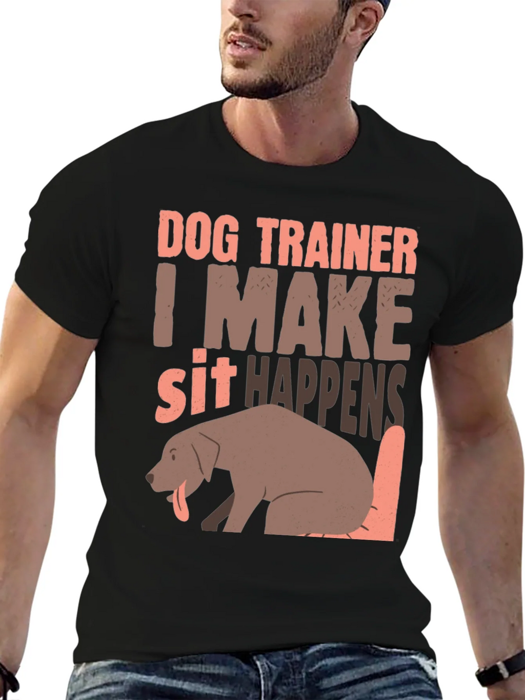Dog Trainer T-Shirt - I Make Sit Happens product image 6