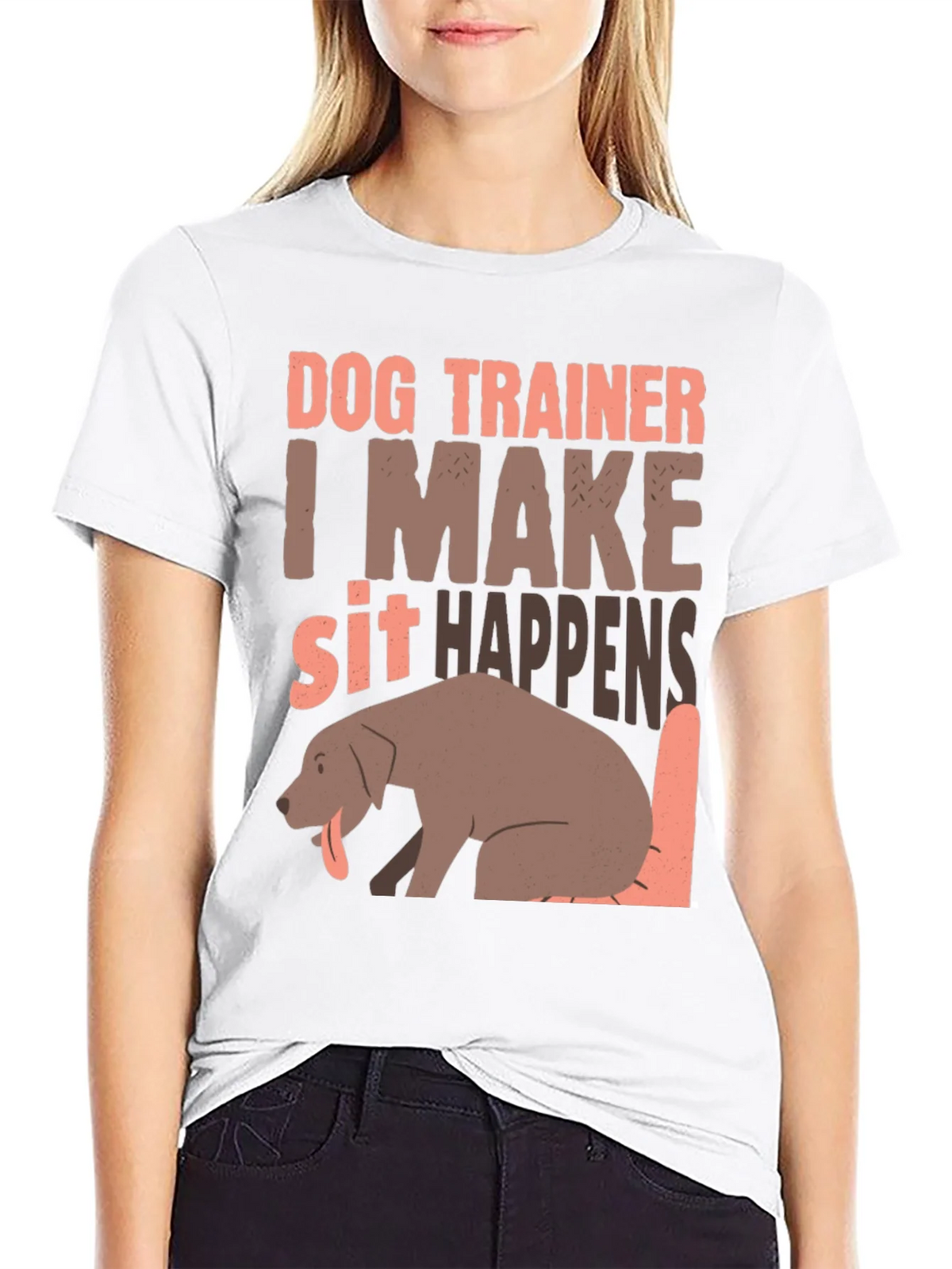 Dog Trainer T-Shirt - I Make Sit Happens product image 8