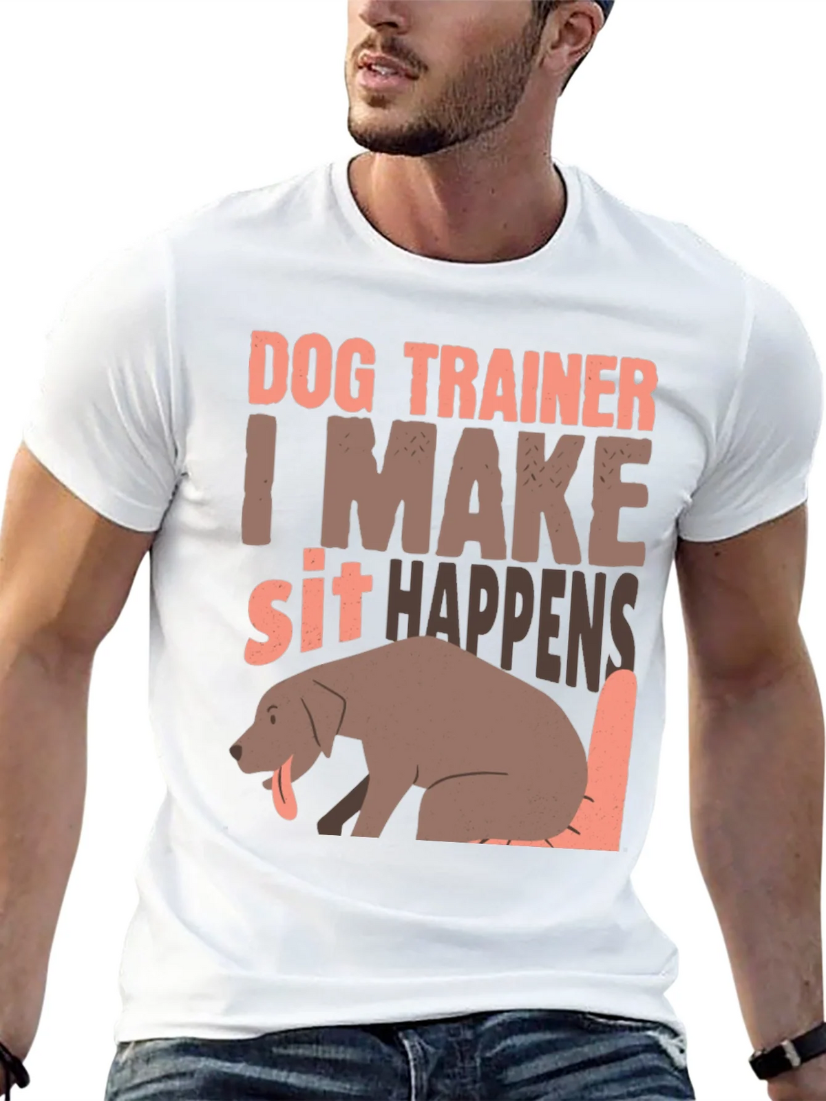 Dog Trainer T-Shirt - I Make Sit Happens product image 12