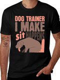 Dog Trainer T-Shirt - I Make Sit Happens product image 1