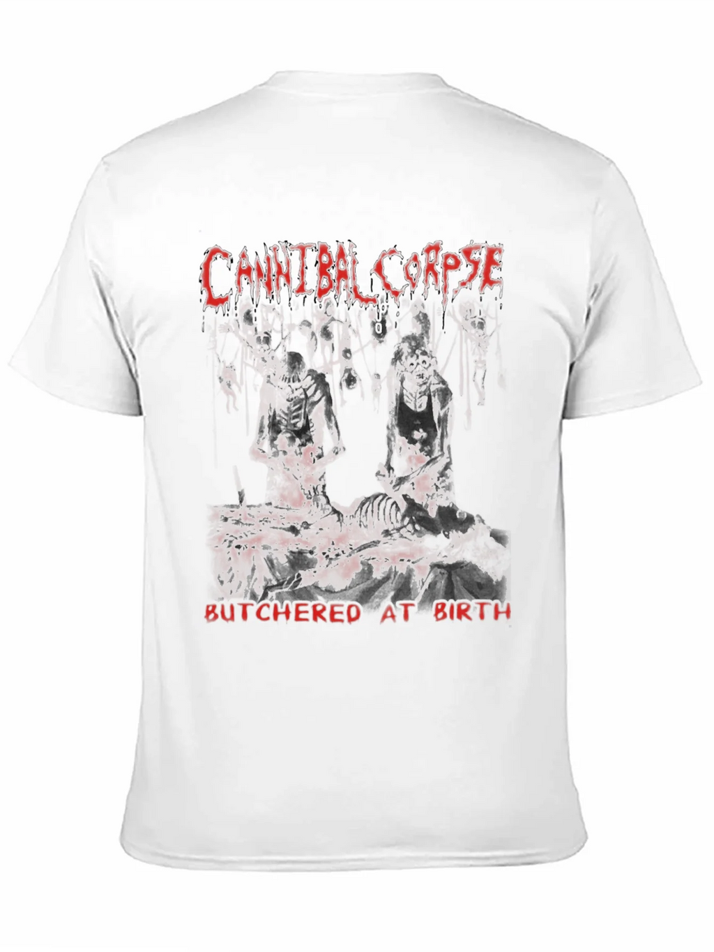 Cannibal Corpse Butchered at Birth Black T-Shirt product image 10