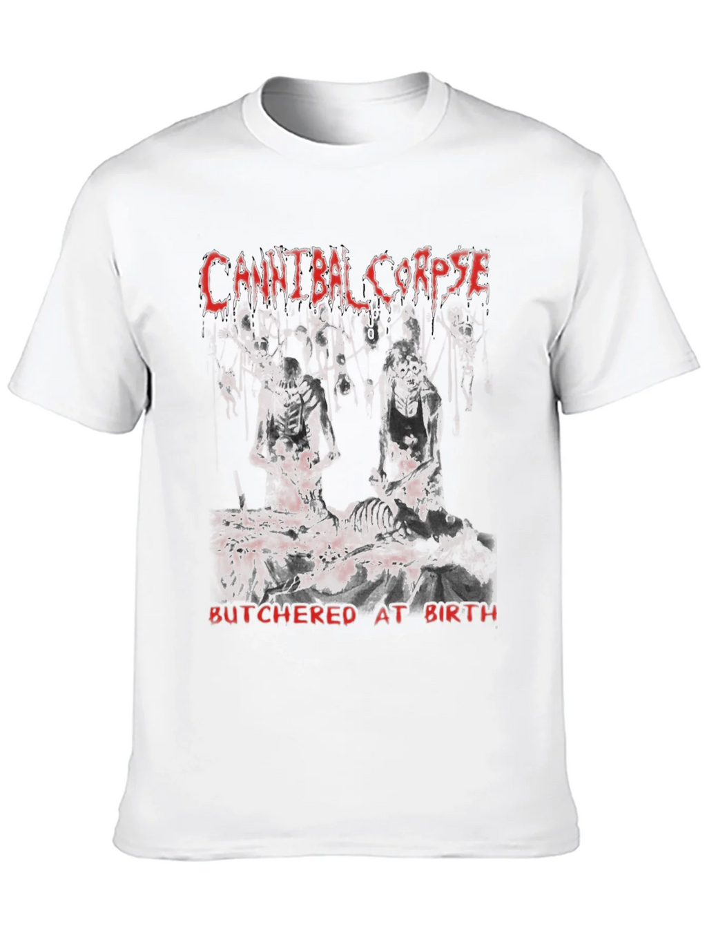 Cannibal Corpse Butchered at Birth Black T-Shirt product image 9