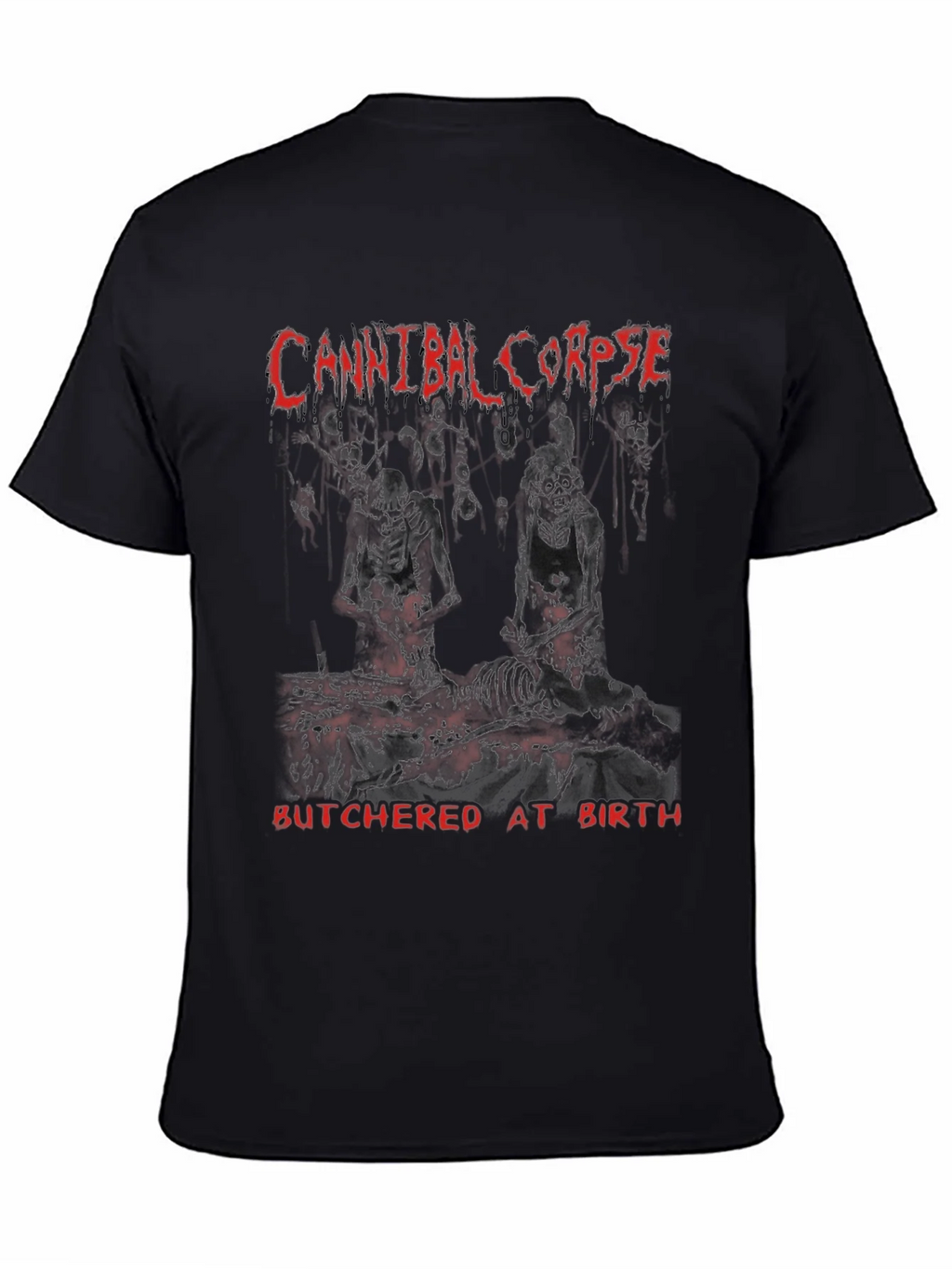 Cannibal Corpse Butchered at Birth Black T-Shirt product image 4
